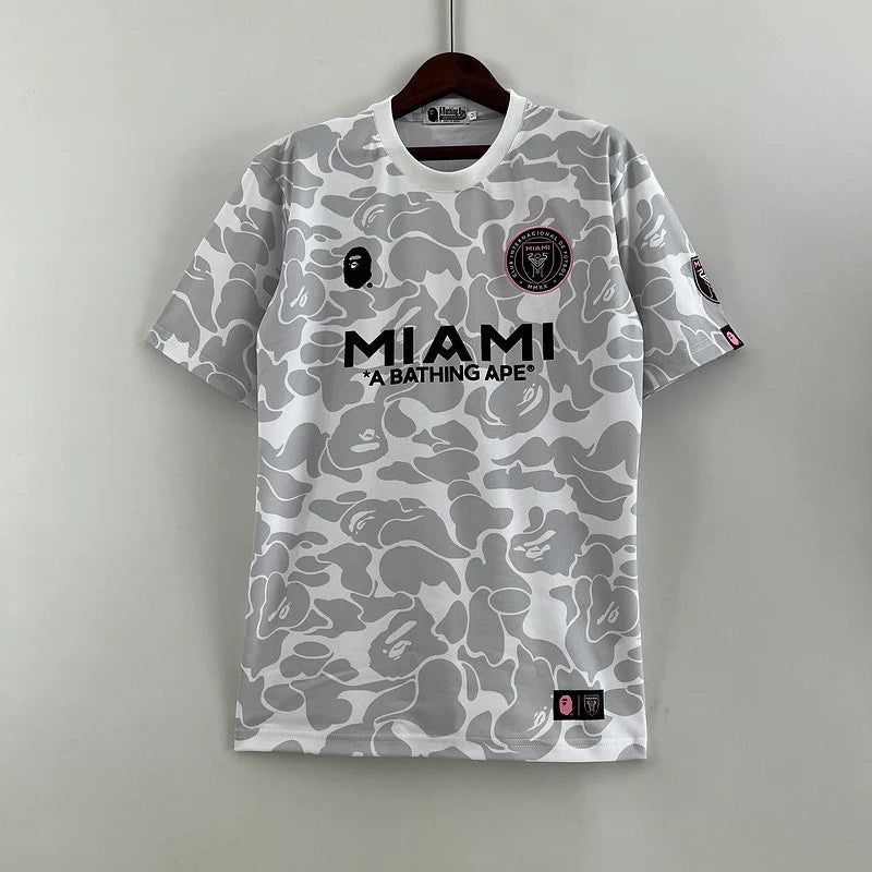 2023/2024 Inter Miami Bape Grey Jersey