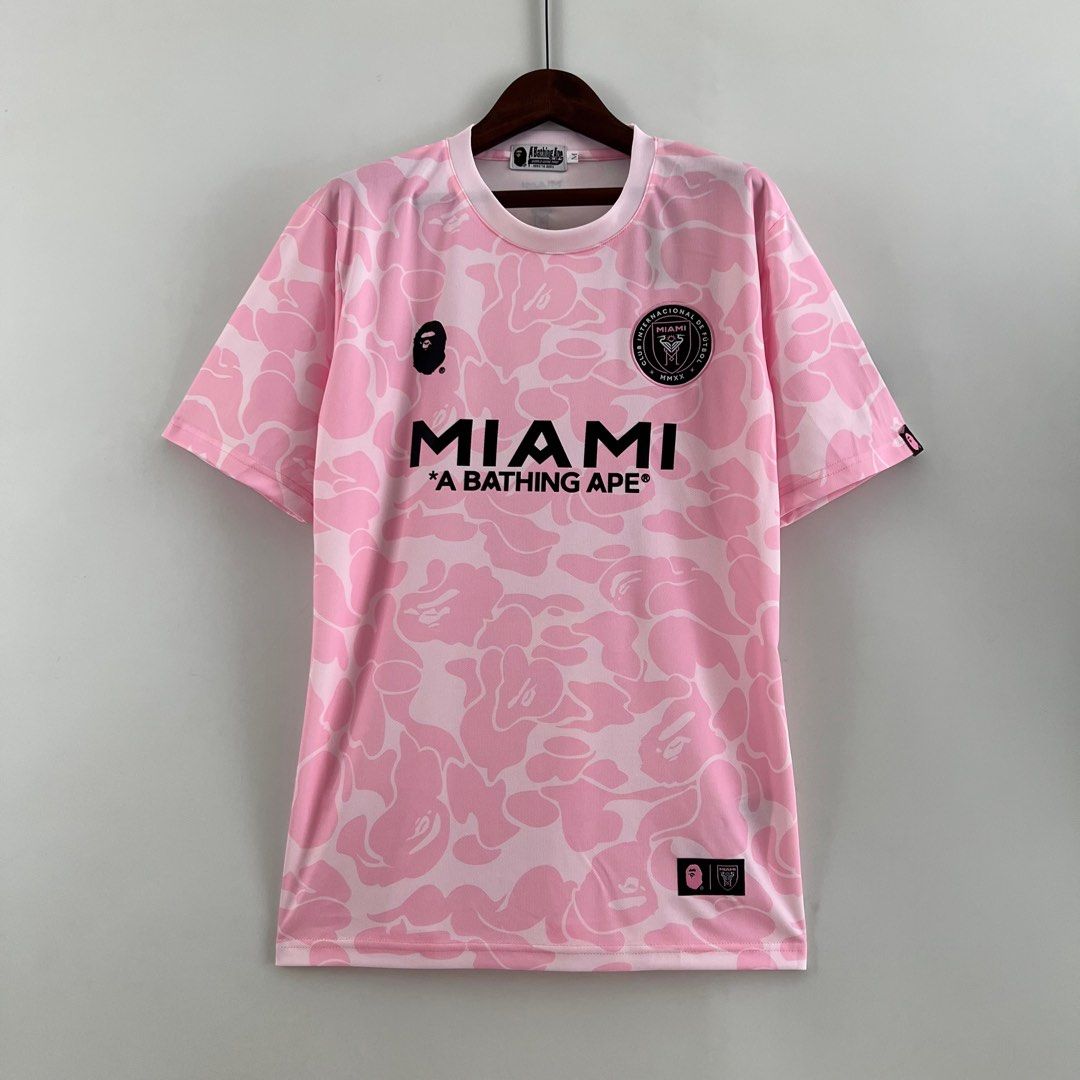 2023/2024 Inter Miami Bape Pink Jersey